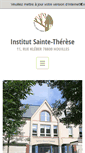 Mobile Screenshot of institut-ste-therese.fr